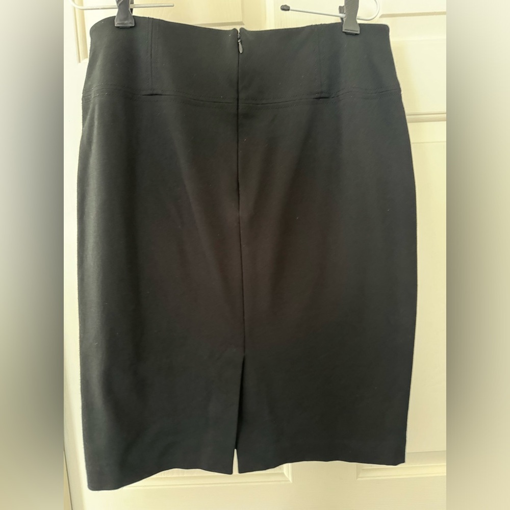 Ann Taylor Black Pencil Skirt Size 10